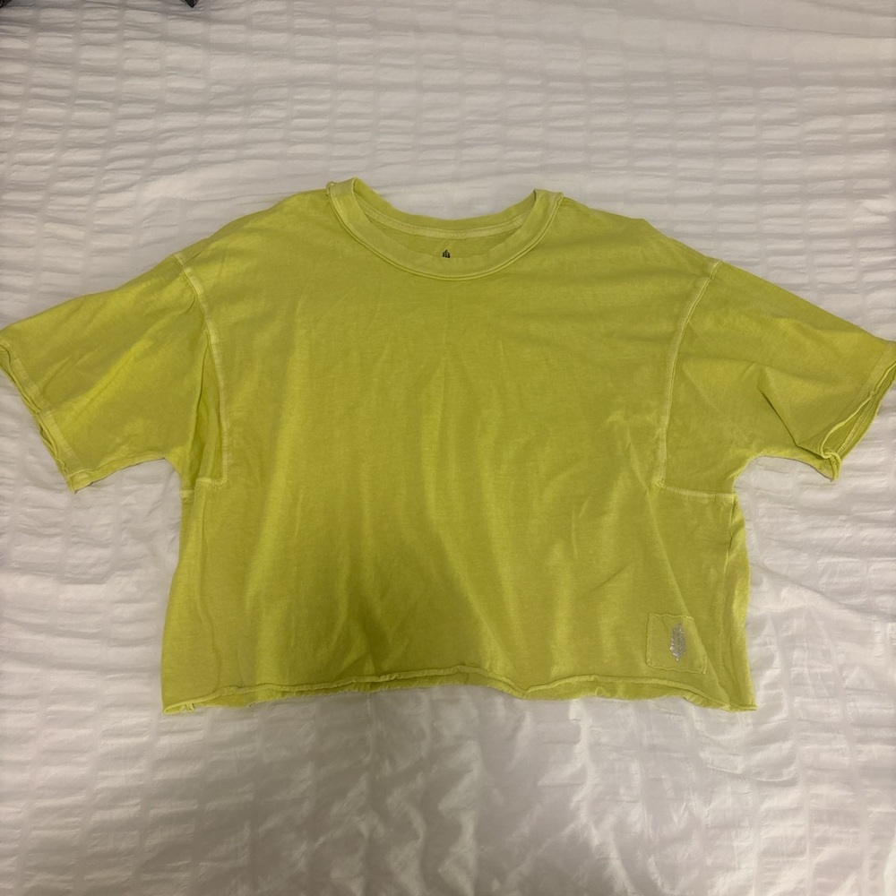 FP Movement by Free People Lime Short Sleeve Tee